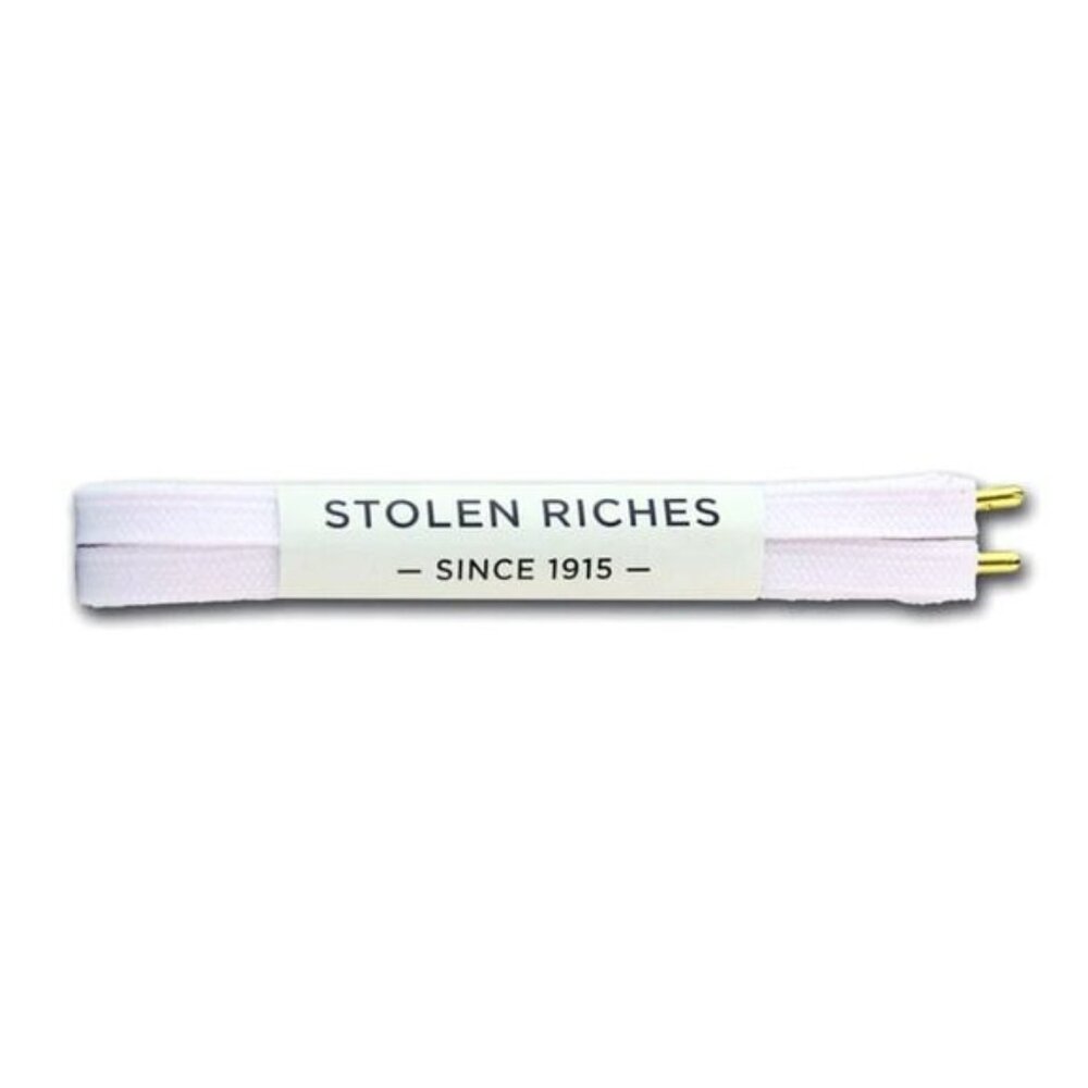 Stolen Riches‎ Woodland White Sneaker Shoe Laces 45"